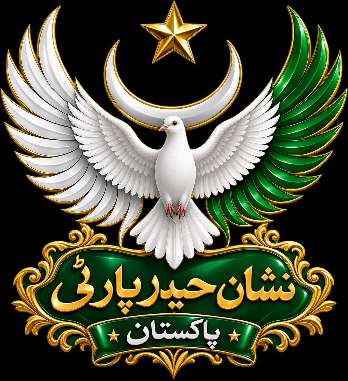 Nishan-e-Haider Party Pakistan logo