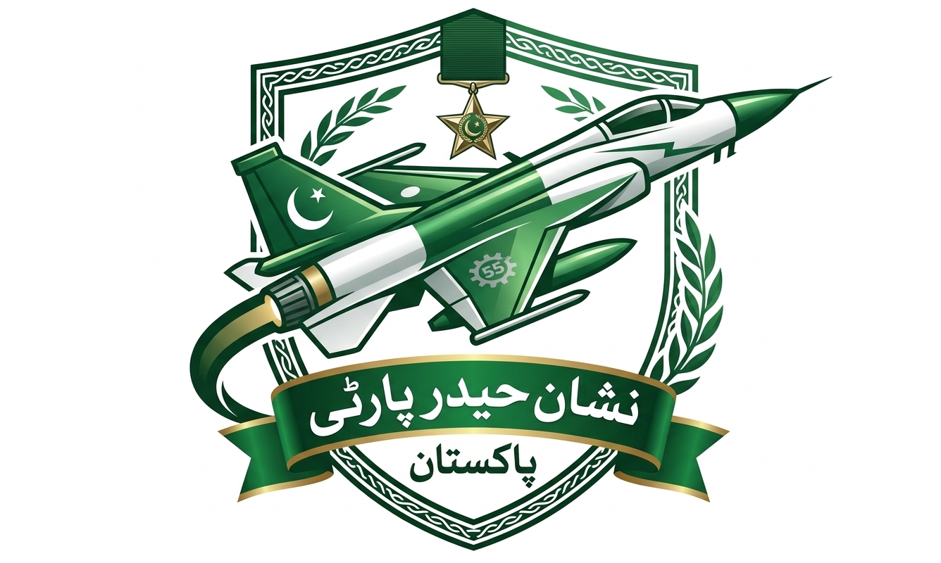 NISHAN-E-HAIDER PARTY PAKISTAN   VISION